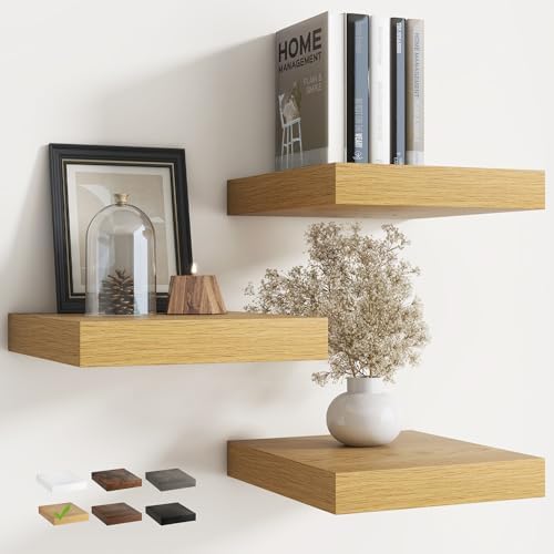 12 Inch Floating Shelves for Wall by Marsmiles