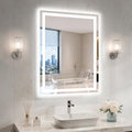 28"x36" LED Bathroom Mirror by MYSUNORIA