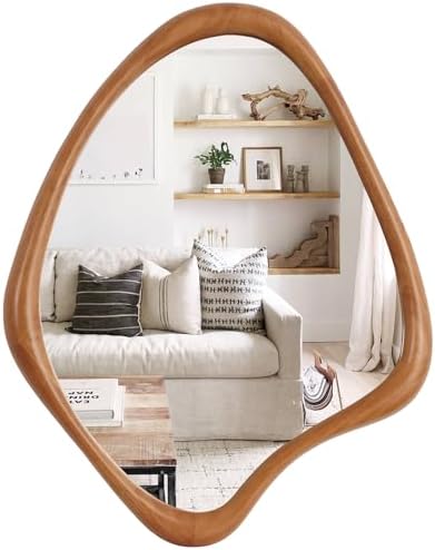 WallBeyond Asymmetrical Mirror, Irregular Wall Mirror, Wall Mirrors Decorative by WallBeyond