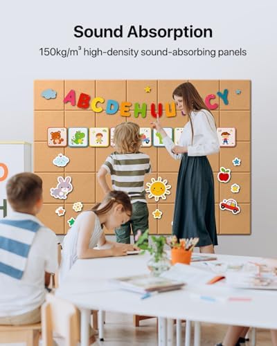 Acoustic Panels 12 Pack Square Soundproof Wall Panels - Image 6