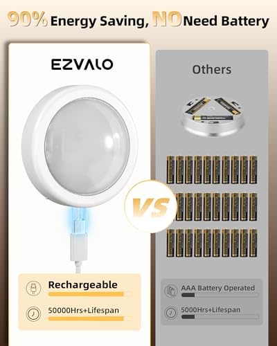 EZVALO 16RGB Puck Lights with Charging Station - Image 5
