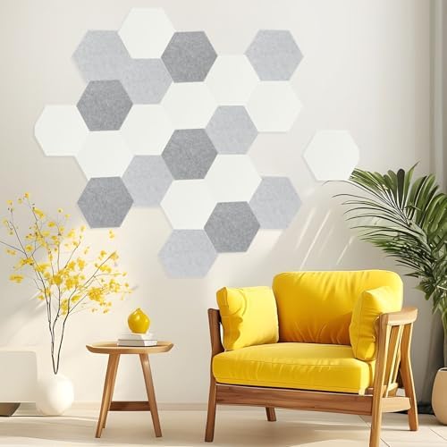 Acoustic Panels, Magrowill 12-Pack Soundproof Wall Panels 12 X 10 X 0.4 Inches - Image 2