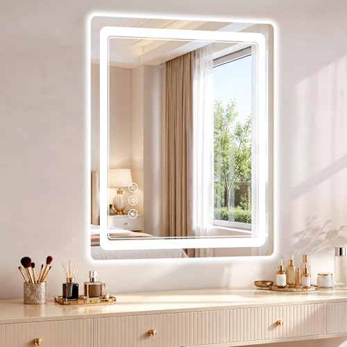 BEAUTYPEAK 22"x30" LED Bathroom Mirror - Image 3