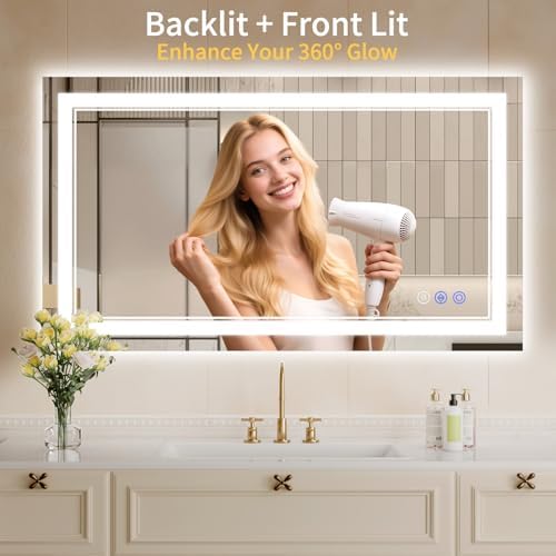 24"x42" LED Bathroom Mirror - Image 2