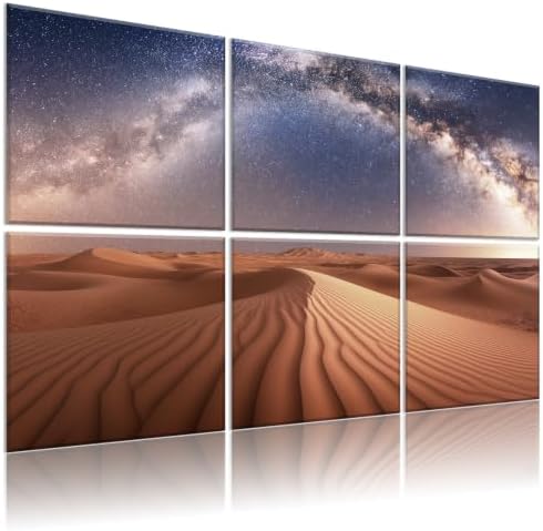 Decorative Acoustic Panels 6 Pack by Hiresc
