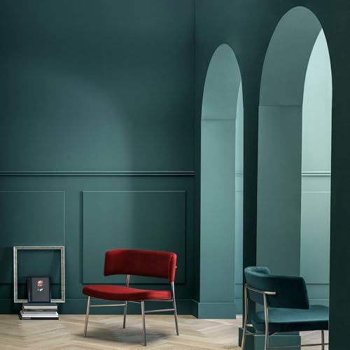 Teal Peel and Stick Wallpaper Solid Teal Contact Paper A Set of 23.6"x236" - Image 5