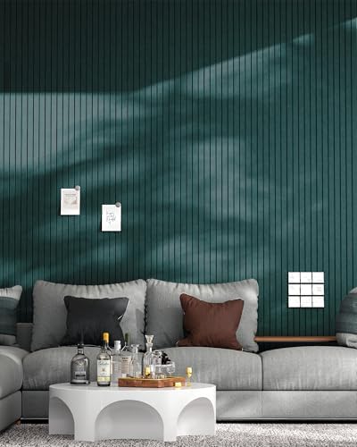 12 Pack Self-Adhesive Acoustic Wall Panels-Dark Green - Image 6