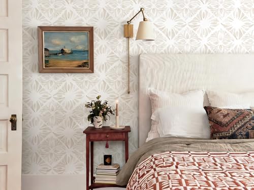 Boho Wallpaper Neutral Peel and Stick Wallpaper 78.7"x17.3" Geometric Wall - Image 5