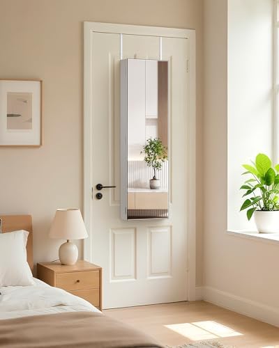 Nicetree Jewelry Cabinet Armoire, Hanging Jewelry Organizers and Storage - Image 4