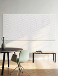 4 Pack Large Acoustic Panels Sound Absorbing by Topnaca