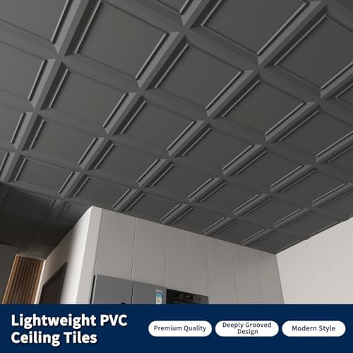 Art3dwallpanels Ceiling Tiles 24 x 24 Inch, 12 Pack - Image 6
