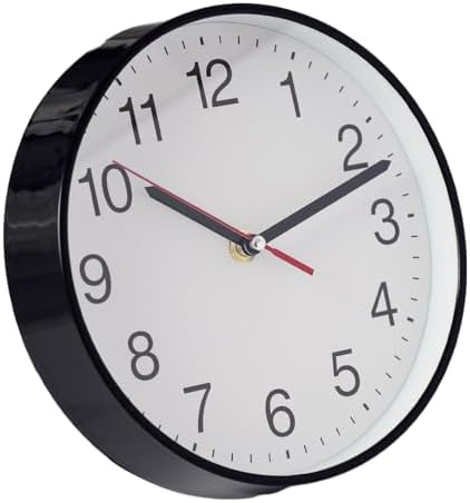 Spinaround Wall Clock, Modern Wall Clocks Battery, Silent Non-Ticking Analog - Image 2