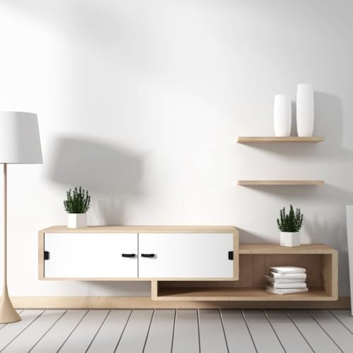 Arthome 11.8"x100" White Contact Paper, Peel and Stick Matte Wallpaper - Image 4