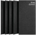 SODOCT 6 Pack Large Acoustic Panels, 47.2" X 23.6" X 0.5" Sound Proof Panels by SODOCT