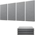 Moukey Acoustic Panels 4 PCS, 2.4“ Thick Fiberglass Soundproof Wall Panels by Moukey