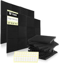 52 Pack Acoustic Panels 1 X 12 X 12 Inches by HWLIYUTAI