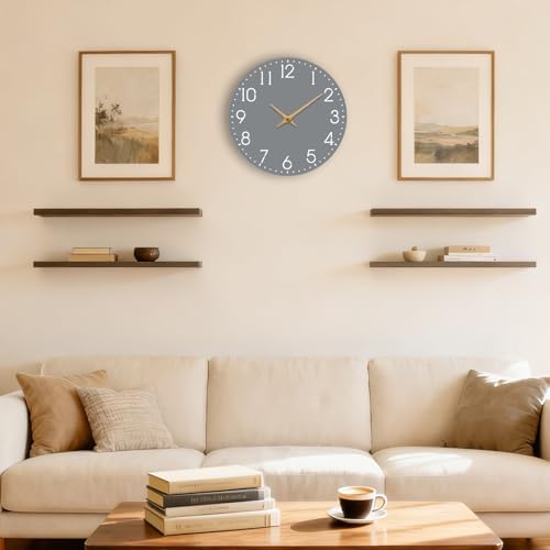10 Inch Wall Clock Battery Operated - Image 5