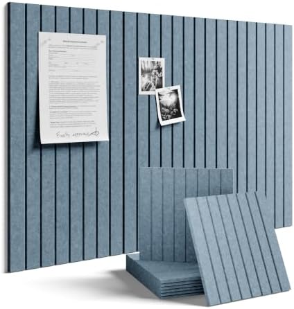 Fluxynara 36" x 24" Large Felt Bulletin Board，Coastal Haze by FLUXYNARA