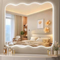 Hasipu 36"x36" Wavy Mirror by Whatssuitableisthebest