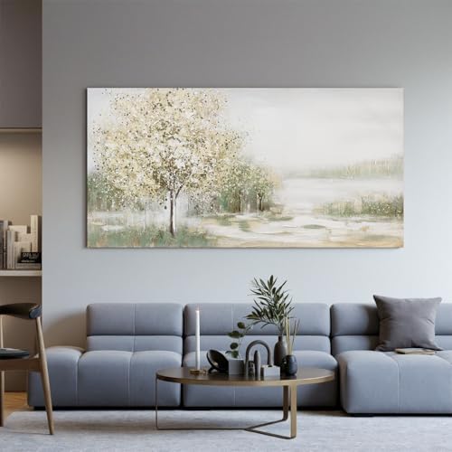 Canvas Wall Art Decor Oversized Green Wall Art - Image 3