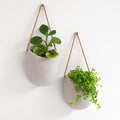 Kazai. Wall Planters -Ellie- | Hanging Ceramic Plant Pots 2 Pieces | Wall by KAZAI
