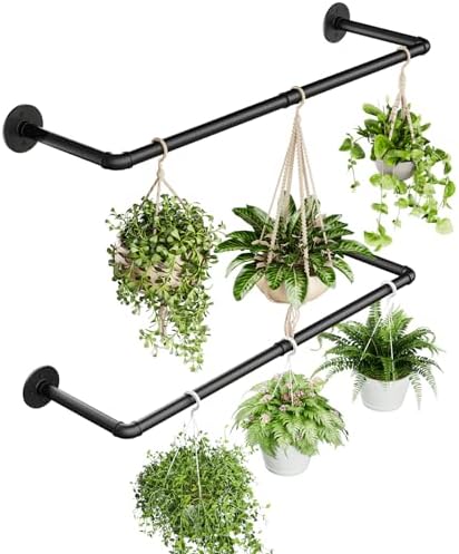 Galood 2Pc Hanging Planters for Indoor Plants Plant Hanger Indoor Hanging Plant by Galood
