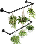 Galood 2Pc Hanging Planters for Indoor Plants Plant Hanger Indoor Hanging Plant by Galood