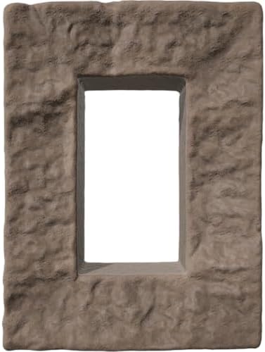 Universal Electrical Cover for EverStone Faux Stone Siding Panels, Earth Color by EkenaMillwork