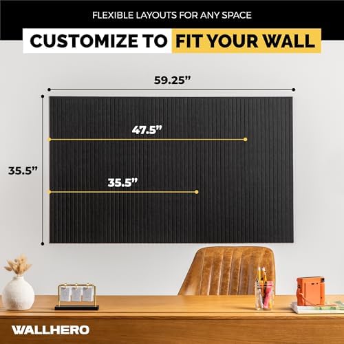 WALLHERO Large Bulletin Board, Tack Board, Cork Board Alternative - Image 4