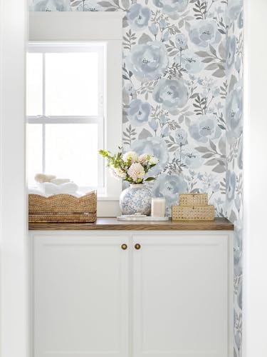 Orainege Floral Wallpaper Peel and Stick Wallpaper Self Adhesive - Image 6