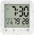 Bathroom Clock Waterproof Shower Timer, Digital Wall Clock by onannos
