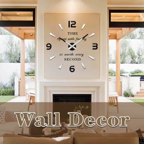 VANGOLD Design framless Clock for Kitchen - Image 2
