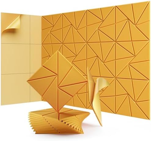 12 Pack Acoustic Panels, Sound Proof Foam Panels by LEIYER