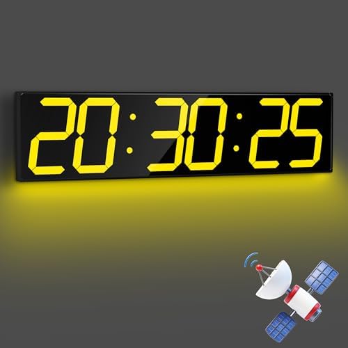 CHKOSDA 28 Inch Oversized Digital Wall Clock by CHKOSDA
