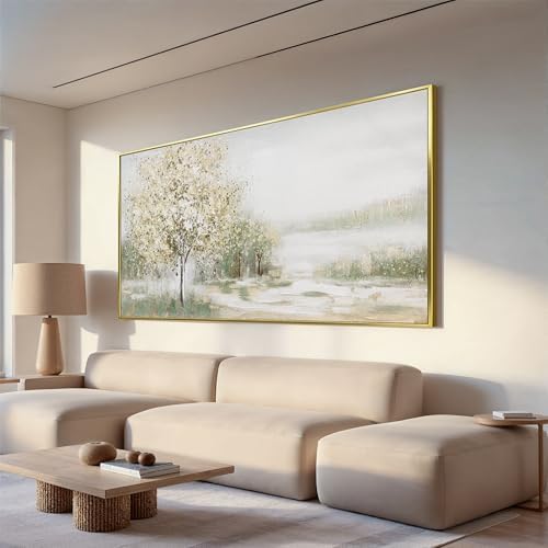 Canvas Wall Art Decor Large Green Wall Art by TQJYILUFAART