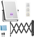 FASCINATE 8.7" 5000mAh Rechargeable Wall Mounted Makeup Mirror by FASCINATE