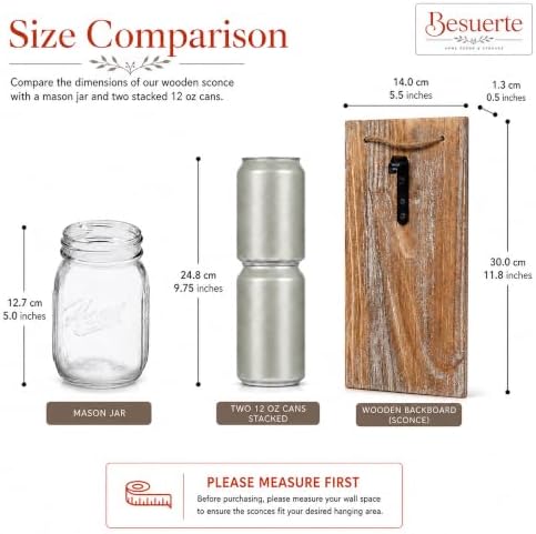 Rustic Wall Sconces Set of 2 - Image 5