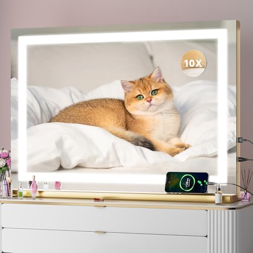 Vanity Mirror with Lights, Dimmable 3 Modes, Memory Function, Smart Touch - Image 3