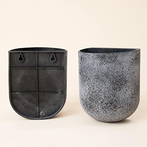 LA JOLIE MUSE Wall Planters for Indoor Plants, Hanging Flower Pots, 2 Pack - Image 5