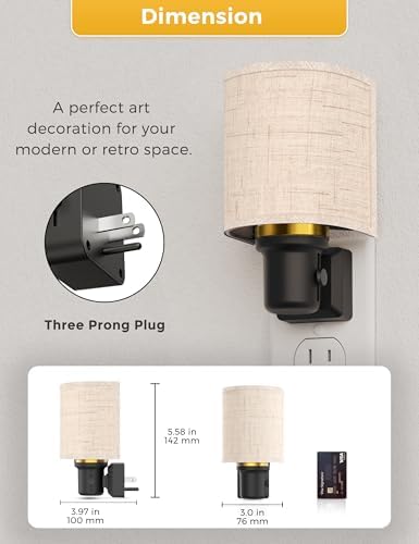 L LOHAS LED Bright Night Lights Plug into Wall, Daylight White - Image 7
