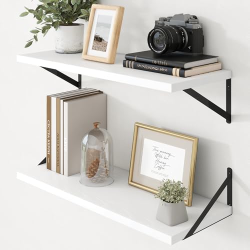 Axeman 12 Inch Deep Floating Shelves 30 Inches Long Set of 2 by Axeman