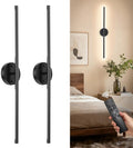 TONYFUL Battery Operated Wall Sconce Set of 2, Wall Light by TONYFUL