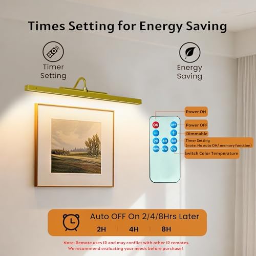 24 Inch Battery Powered Picture Light 6000mAh - Image 5