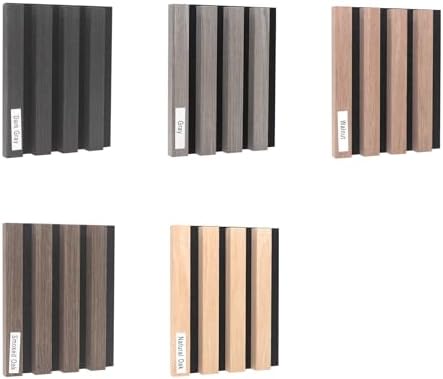 NeatiEase Wood Wall Panels Color Samples Pack, Acoustic Slat Wall Panels by NeatiEase