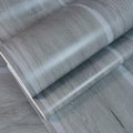 BOMENG Blue Wood Contact Paper Vinyl Wrap Wallpaper Peel & Stick Wall Decor by BOMENG