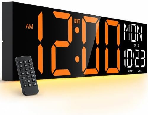 JALL 30" Oversized Digital Wall Clock by JALL