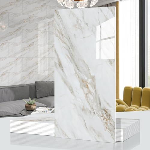 Marble Peel and Stick Backsplash 23.6 x11.8 in by Unknown