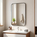 BEAUTYPEAK 16" x 24" Rectangular Wall Mounted Bathroom Mirror by BEAUTYPEAK