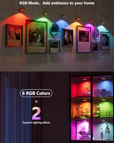 3.3" Picture Lights for Wall Spotlight, 2000mAh Rechargeable - Image 4