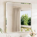 TETOTE Brushed Nickel Vanity Mirror by TETOTE